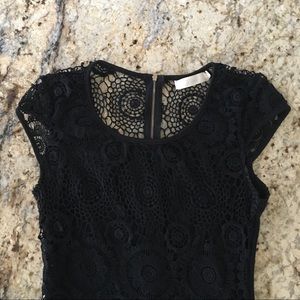 ❤️Black Lace cocktail dress